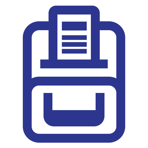 Receipt printer icon